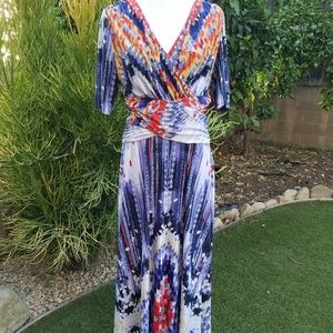 Clues Collection Vintage Midi Dress